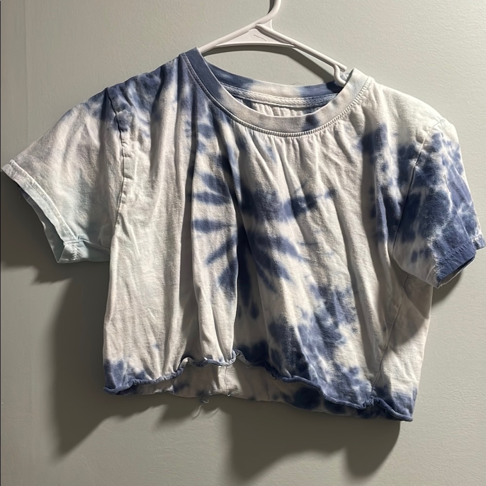 Blue Tie-Dye Kids Shirt